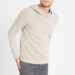 Banana Republic Cotton Slub Sweater Hoodie